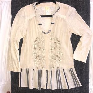 Anthro blouse, vintage